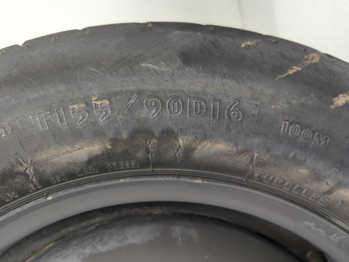 2003-2020 Mitsubishi Outlander Spare Donut Tire Wheel Rim Oem - Oemusedautoparts1.com