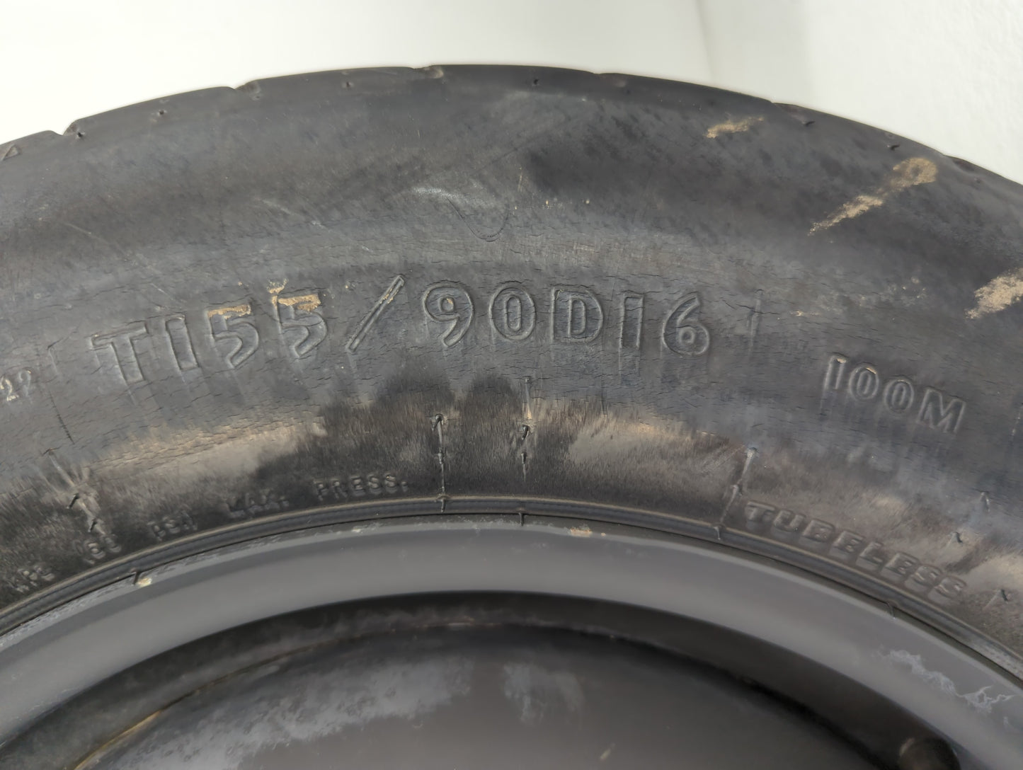 2003-2020 Mitsubishi Outlander Spare Donut Tire Wheel Rim Oem - Oemusedautoparts1.com