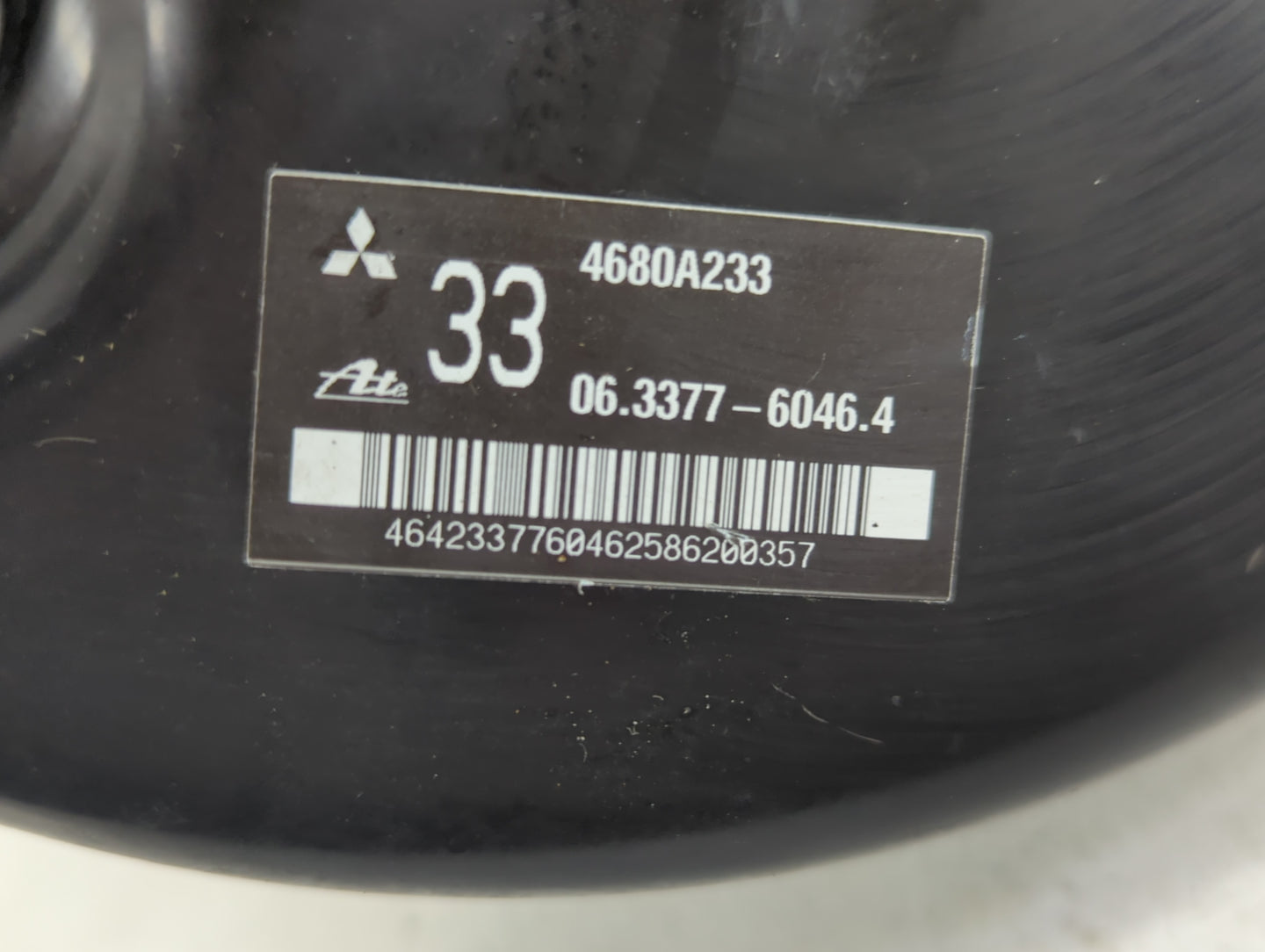 2014-2016 Mitsubishi Outlander Power Brake Booster Oem - Oemusedautoparts1.com