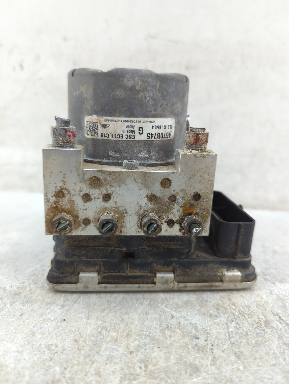 2020 Mitsubishi Outlander Anti-Lock Brake ABS Pump Module Actuator OEM P/N:4670B745 06.2102-6542.4, ESC EC11 C18, 419930000A