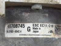 2020 Mitsubishi Outlander Anti-Lock Brake ABS Pump Module Actuator OEM P/N:4670B745 06.2102-6542.4, ESC EC11 C18, 419930000A