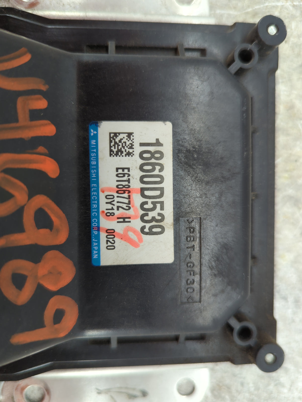 2020 Mitsubishi Outlander PCM Engine Control Computer ECU ECM PCU OEM P/N:1860D539 E6T86772H Fits OEM Used Auto Parts - Oemu