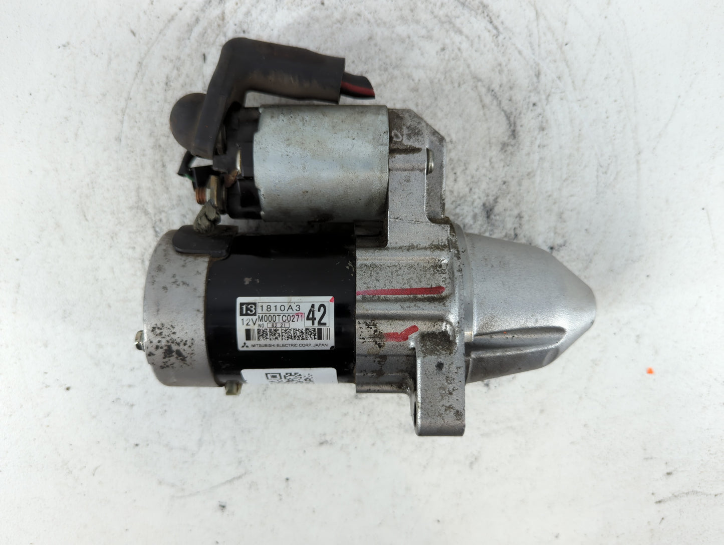 2011-2016 Mitsubishi Outlander Car Starter Motor Solenoid OEM P/N:M000TC0271 131801A3 Fits Fits 2011 2012 2013 2014 2015 201