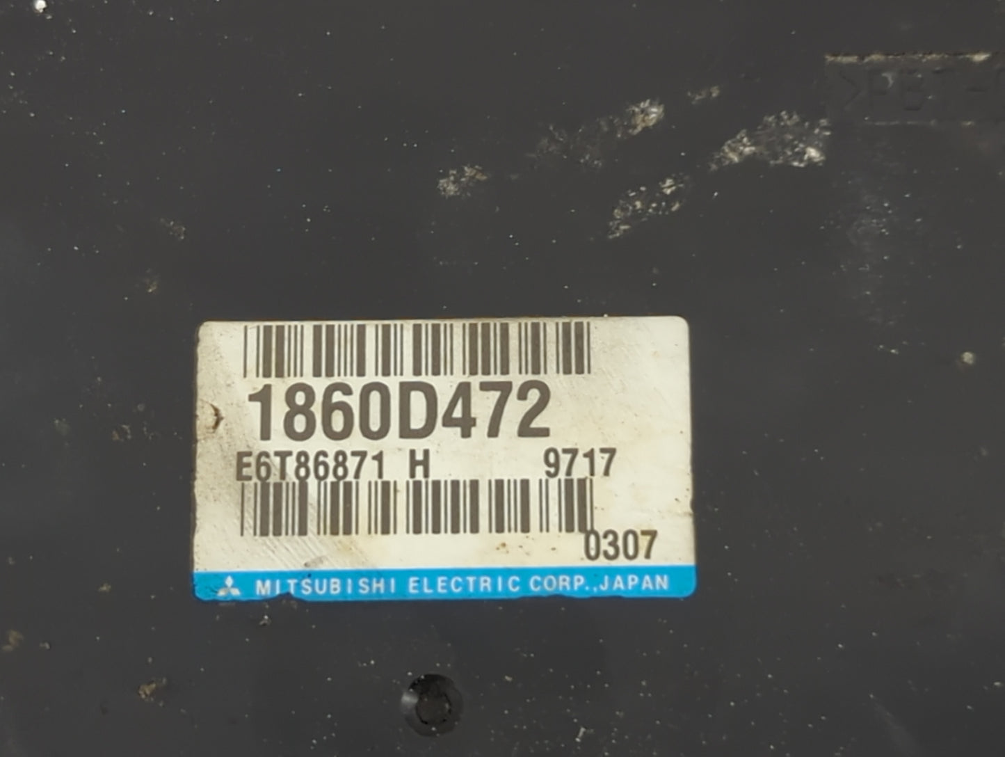 2020 Mitsubishi Outlander Sport PCM Engine Control Computer ECU ECM PCU OEM P/N:1860D472 E6T86871 Fits OEM Used Auto Parts -