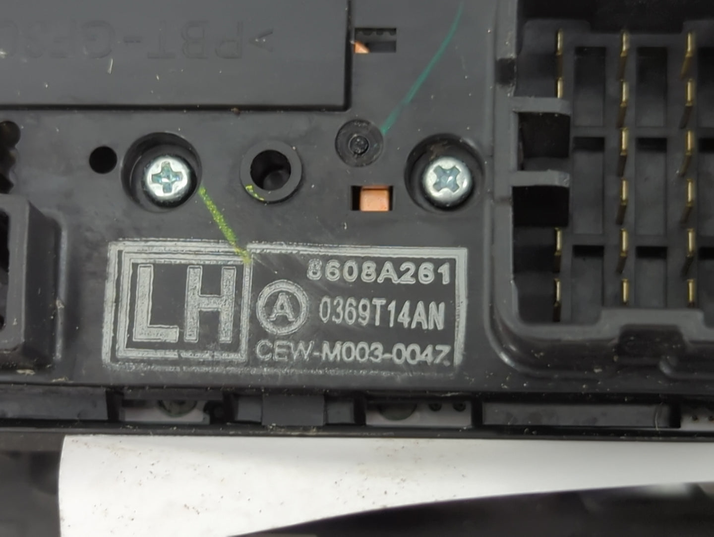 2017 Mitsubishi Outlander Sport Master Power Window Switch Replacement Driver Side Left P/N:8608A261 0369T14AN Fits Fits 201