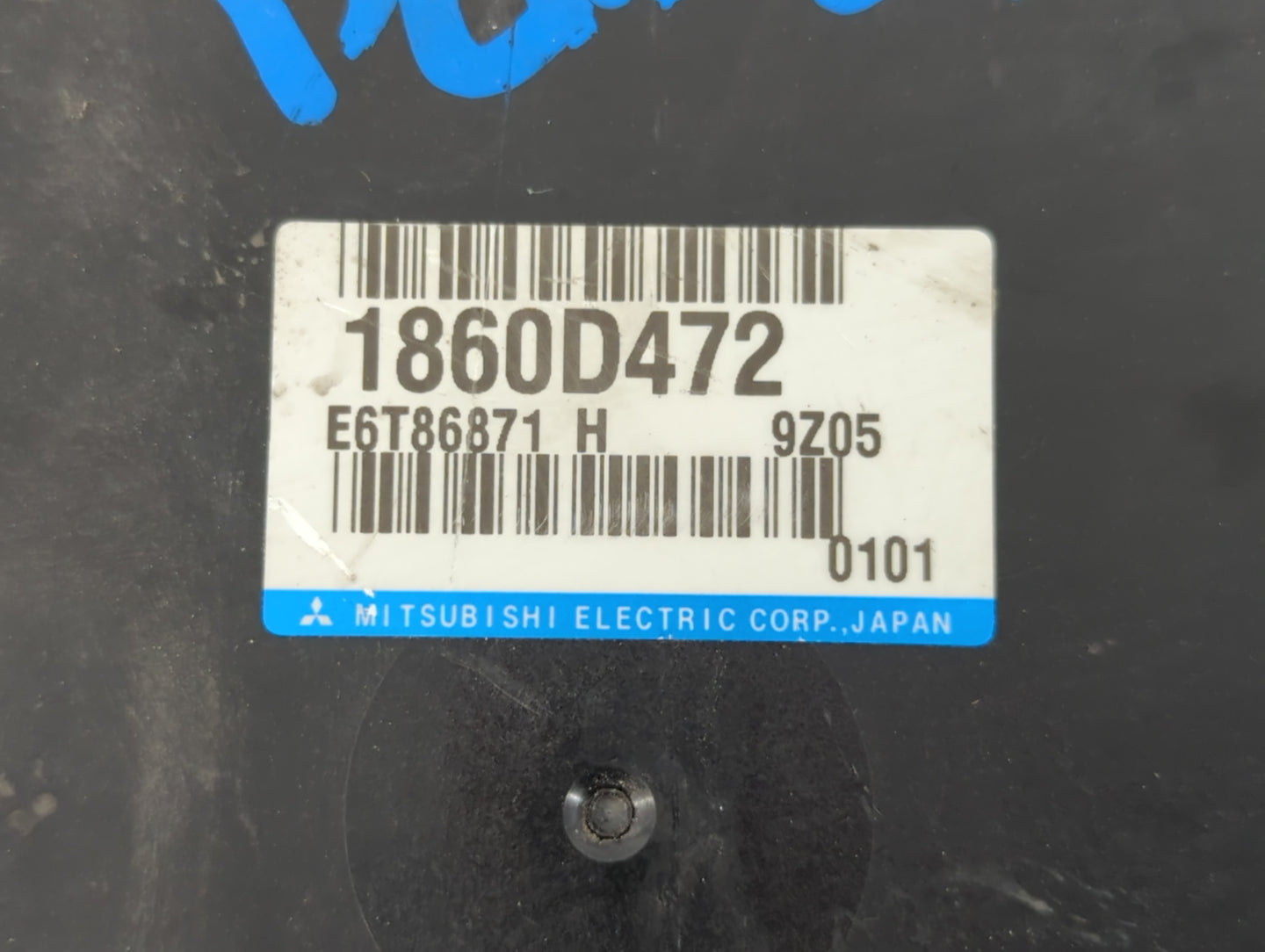 2020 Mitsubishi Outlander Sport PCM Engine Control Computer ECU ECM PCU OEM P/N:E6T86871 H 1860D472 Fits OEM Used Auto Parts