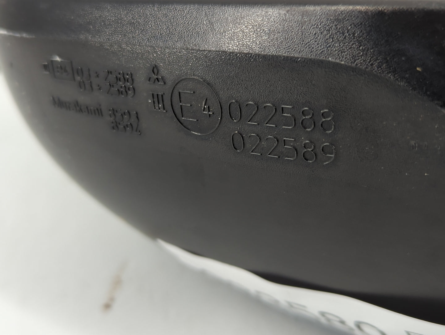 2015-2017 Mitsubishi Outlander Sport Driver Side View Mirror - Left Door Mirror OEM Used - Oemusedautoparts1.com
