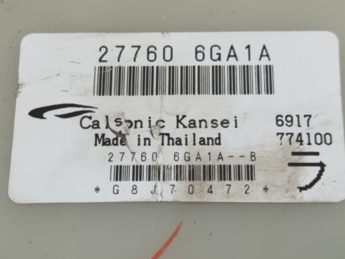 2015-2020 Nissan 370z Temperature Control Module 27760 6ga1a - Oemusedautoparts1.com