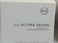 2020 Nissan Altima Owners Manual Book Guide P/N:OM20EA 0L34U2 OEM Used Auto Parts - Oemusedautoparts1.com
