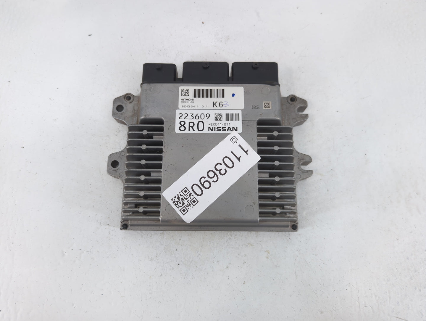 2019-2020 Nissan Altima PCM Engine Control Computer ECU ECM PCU OEM P/N:NEC044-011 Fits Fits 2019 2020 OEM Used Auto Parts -