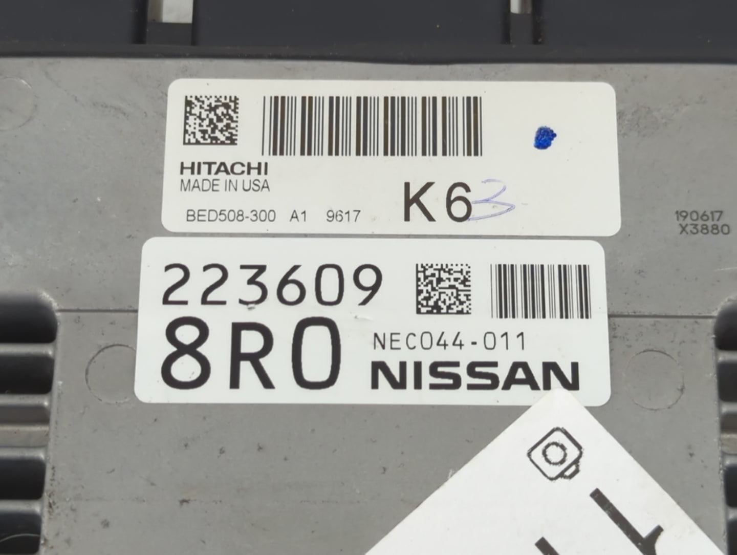 2019-2020 Nissan Altima PCM Engine Control Computer ECU ECM PCU OEM P/N:NEC044-011 Fits Fits 2019 2020 OEM Used Auto Parts -