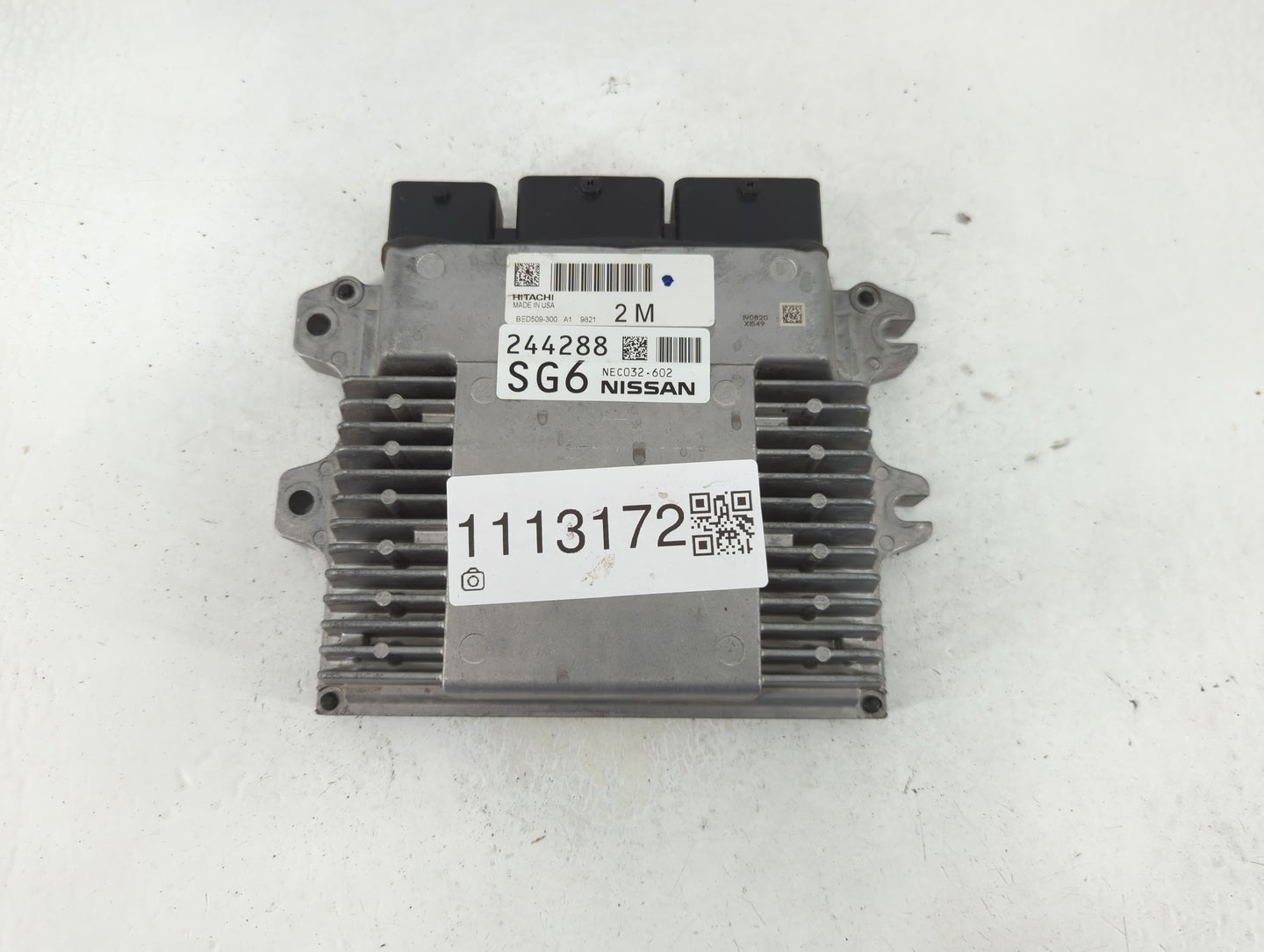 2019-2022 Nissan Altima PCM Engine Control Computer ECU ECM PCU OEM P/N:244288SG6 NEC032-602 Fits Fits 2019 2020 2021 2022 O