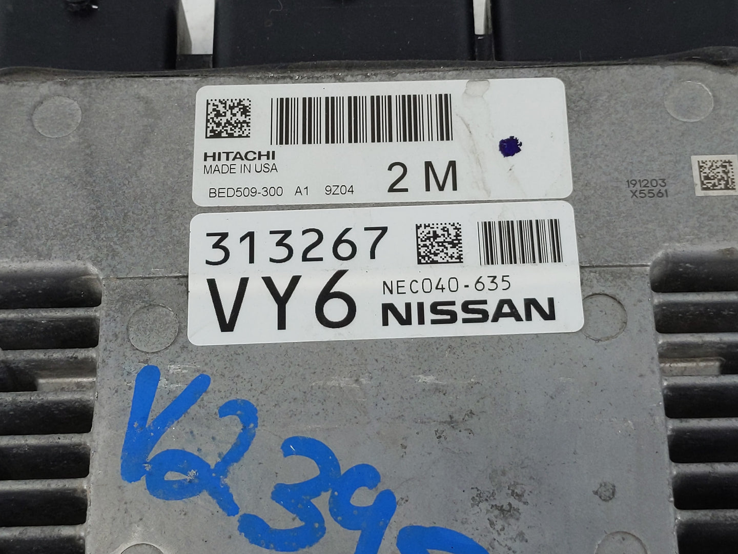 2019-2022 Nissan Altima PCM Engine Control Computer ECU ECM PCU OEM P/N:NEC040-635 Fits Fits 2019 2020 2021 2022 OEM Used Au