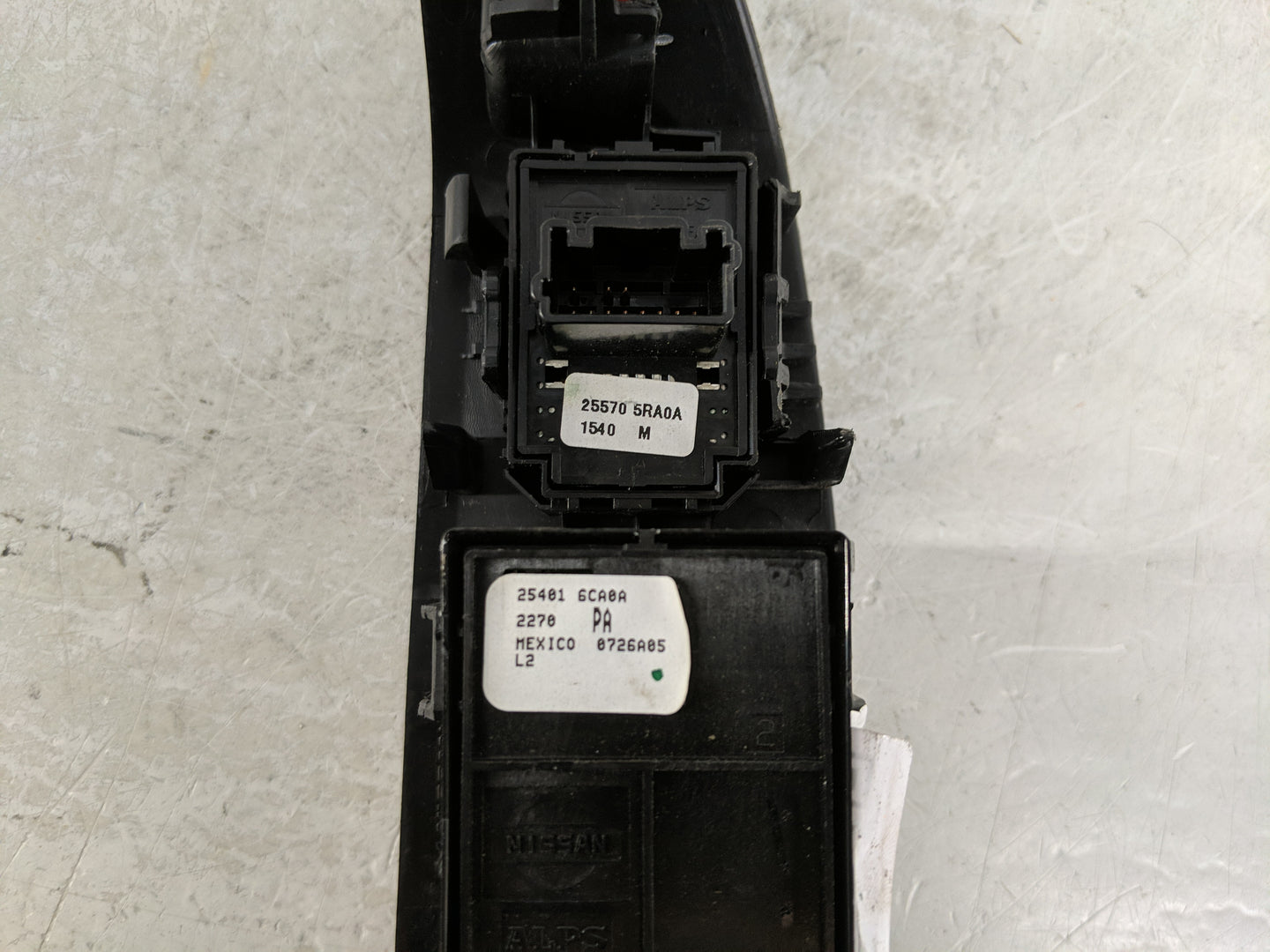 2019-2022 Nissan Altima Master Power Window Switch Replacement Driver Side Left P/N:25401 GCA0A Fits Fits 2019 2020 2021 202
