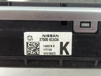 2019-2022 Nissan Altima Climate Control Module Temperature AC/Heater Replacement P/N:27500 6CA3A Fits Fits 2019 2020 2021 20
