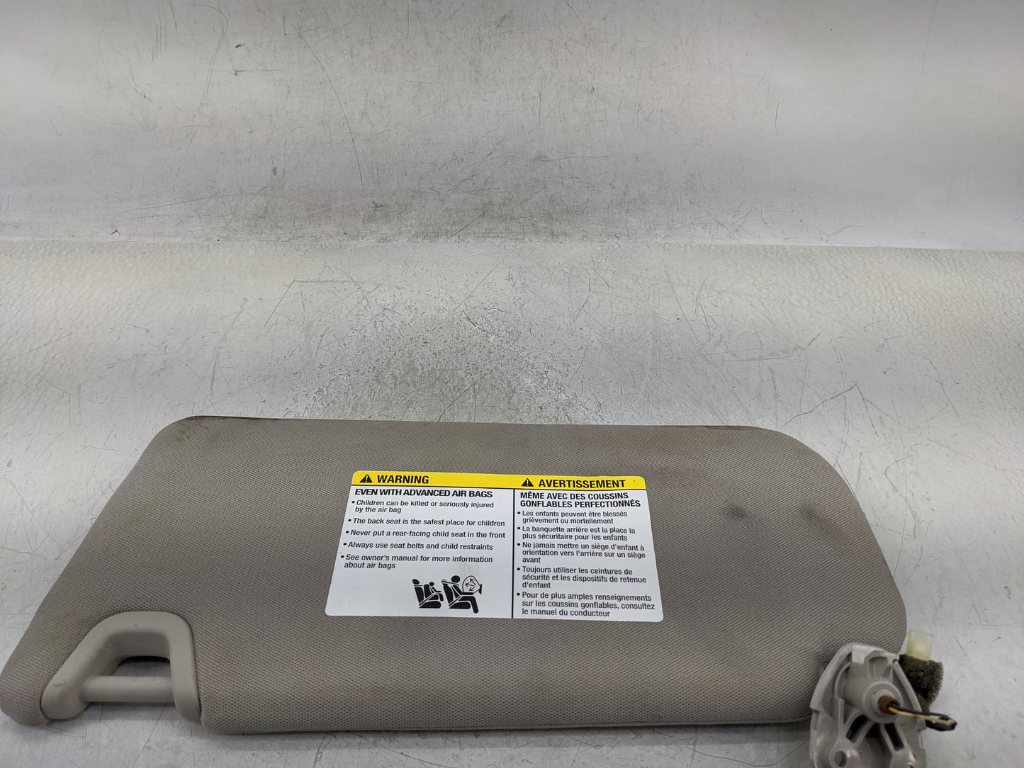 2019-2020 Nissan Altima Sun Visor Shade Replacement Passenger Right Mirror Fits Fits 2019 2020 OEM Used Auto Parts - Oemused