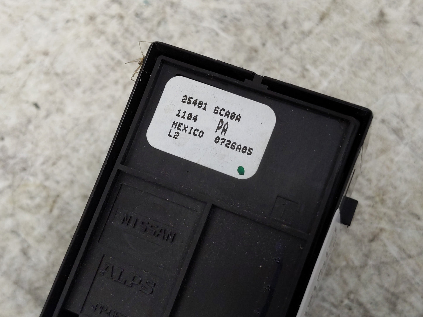 2019-2022 Nissan Altima Master Power Window Switch Replacement Driver Side Left P/N:25401 6CA0A Fits Fits 2019 2020 2021 202