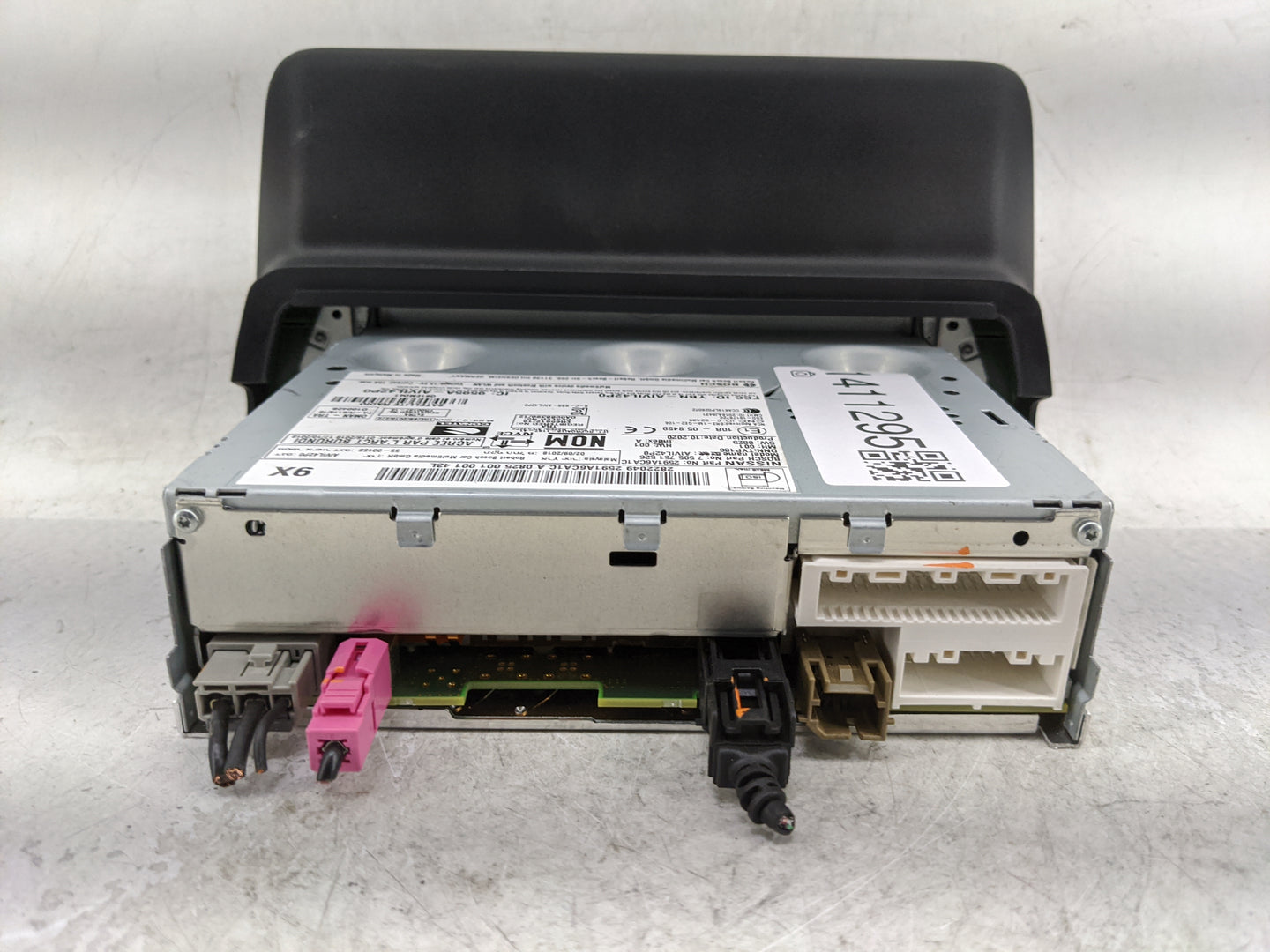 2020 Nissan Altima Radio AM FM Cd Player Receiver Replacement P/N:2591A6CA0E Fits OEM Used Auto Parts - Oemusedautoparts1.co
