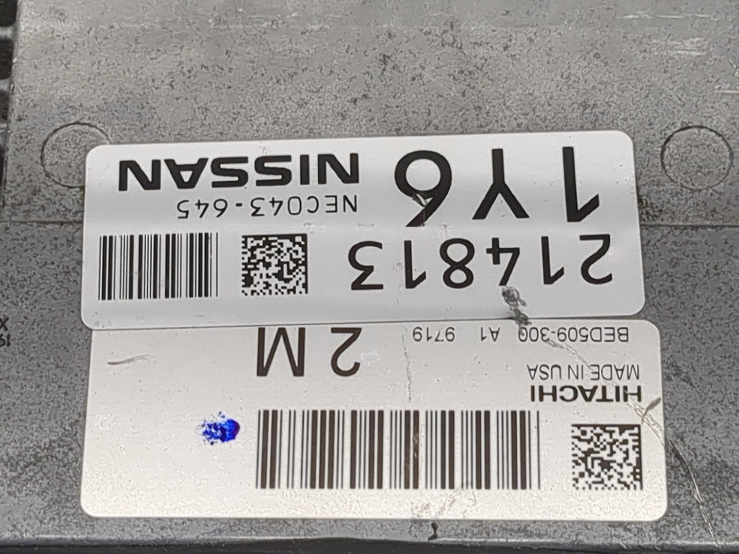 2019-2022 Nissan Altima PCM Engine Control Computer ECU ECM PCU OEM P/N:NEC043-645 BED509-300 Fits Fits 2019 2020 2021 2022 