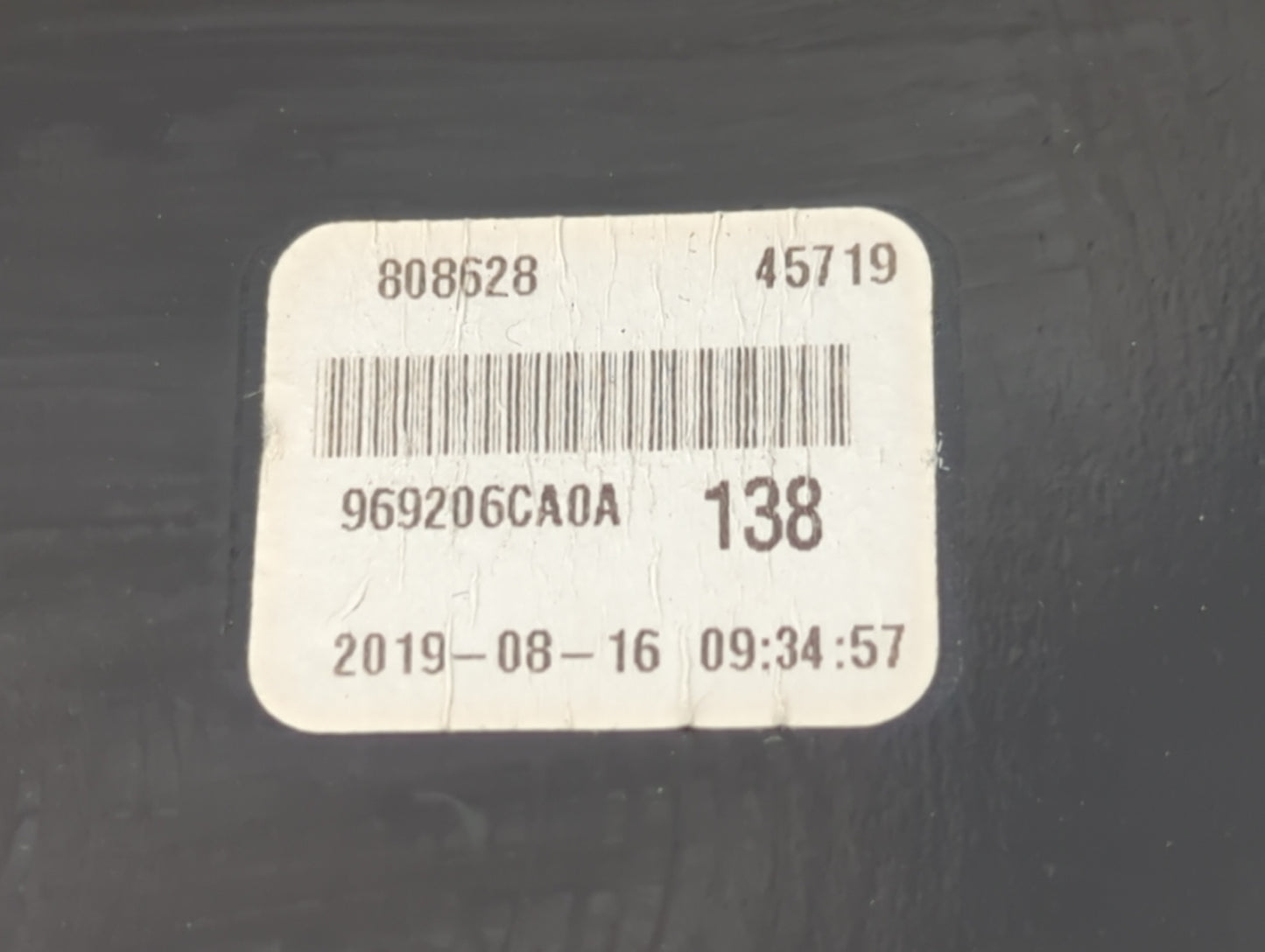 2020 Nissan Altima Center Console Armrest Cover Lid P/N:969206CA0A Fits OEM Used Auto Parts - Oemusedautoparts1.com