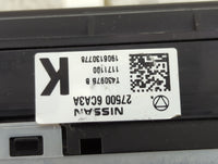 2019-2022 Nissan Altima Climate Control Module Temperature AC/Heater Replacement P/N:27500 6CA3A 27500 6CA3A Fits OEM Used A