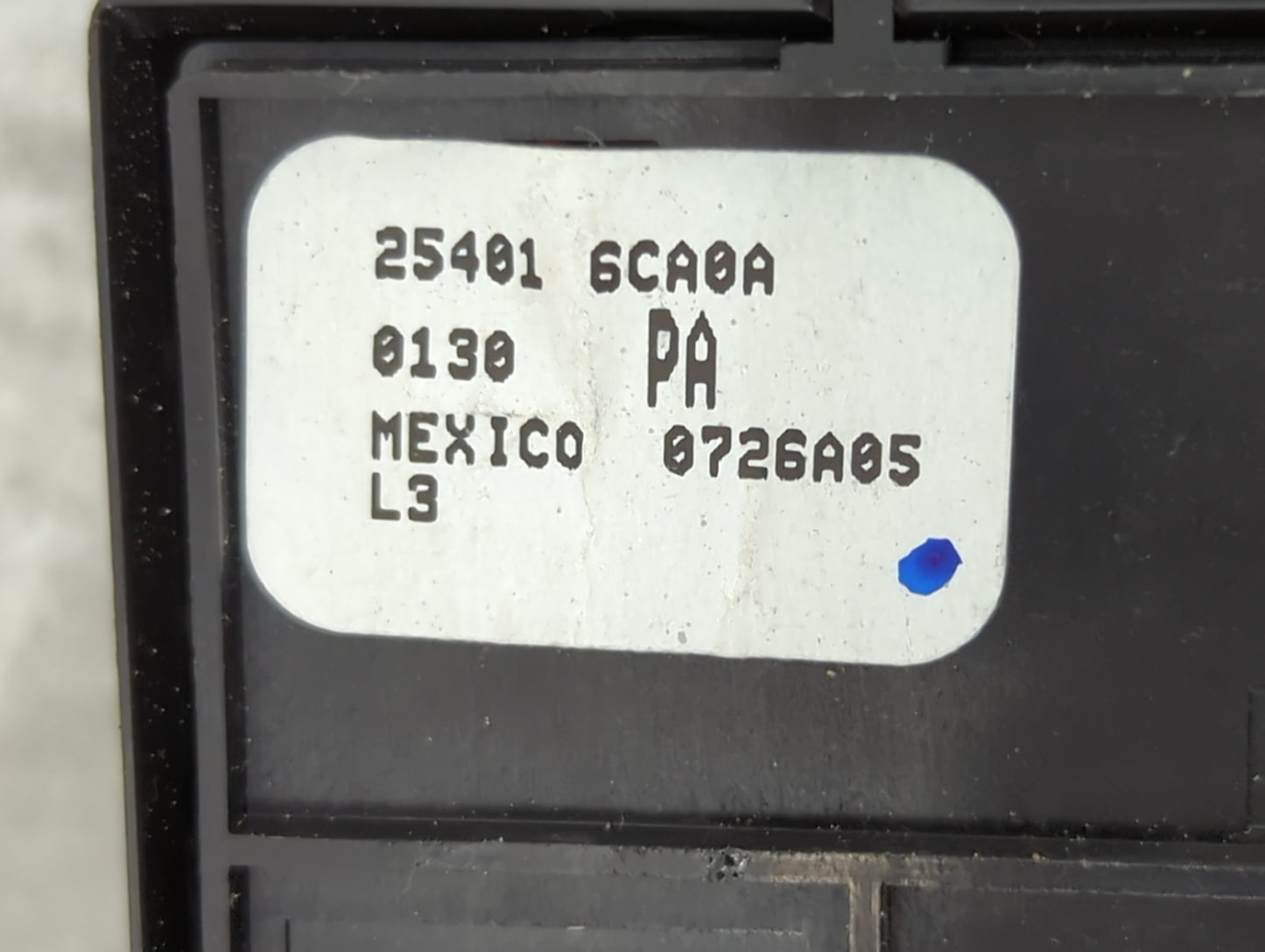 2019-2022 Nissan Altima Master Power Window Switch Replacement Driver Side Left P/N:254016CA0A Fits Fits 2018 2019 2020 2021
