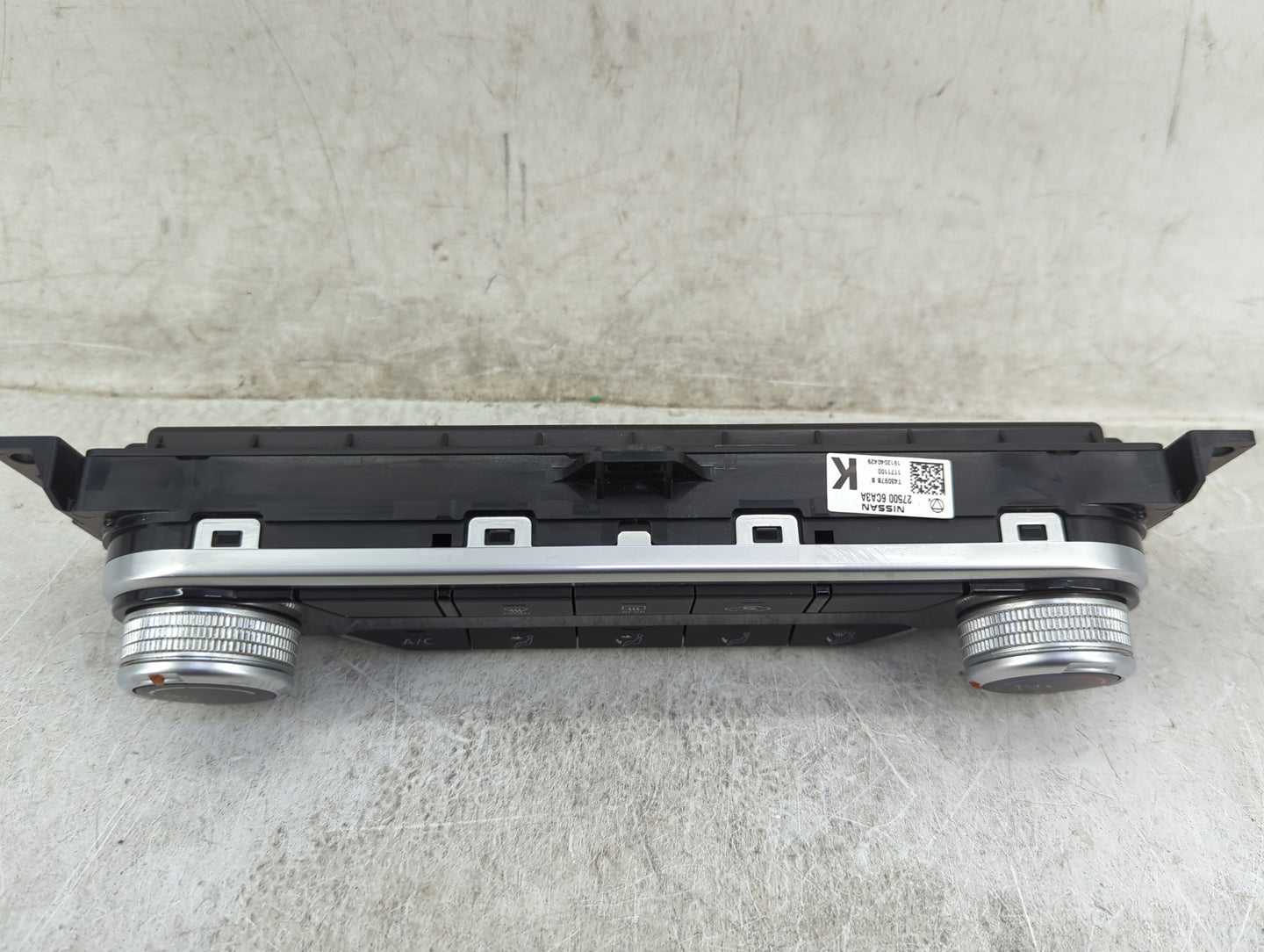 2019-2022 Nissan Altima Climate Control Module Temperature AC/Heater Replacement P/N:27500 6CA3A T43097B Fits OEM Used Auto 