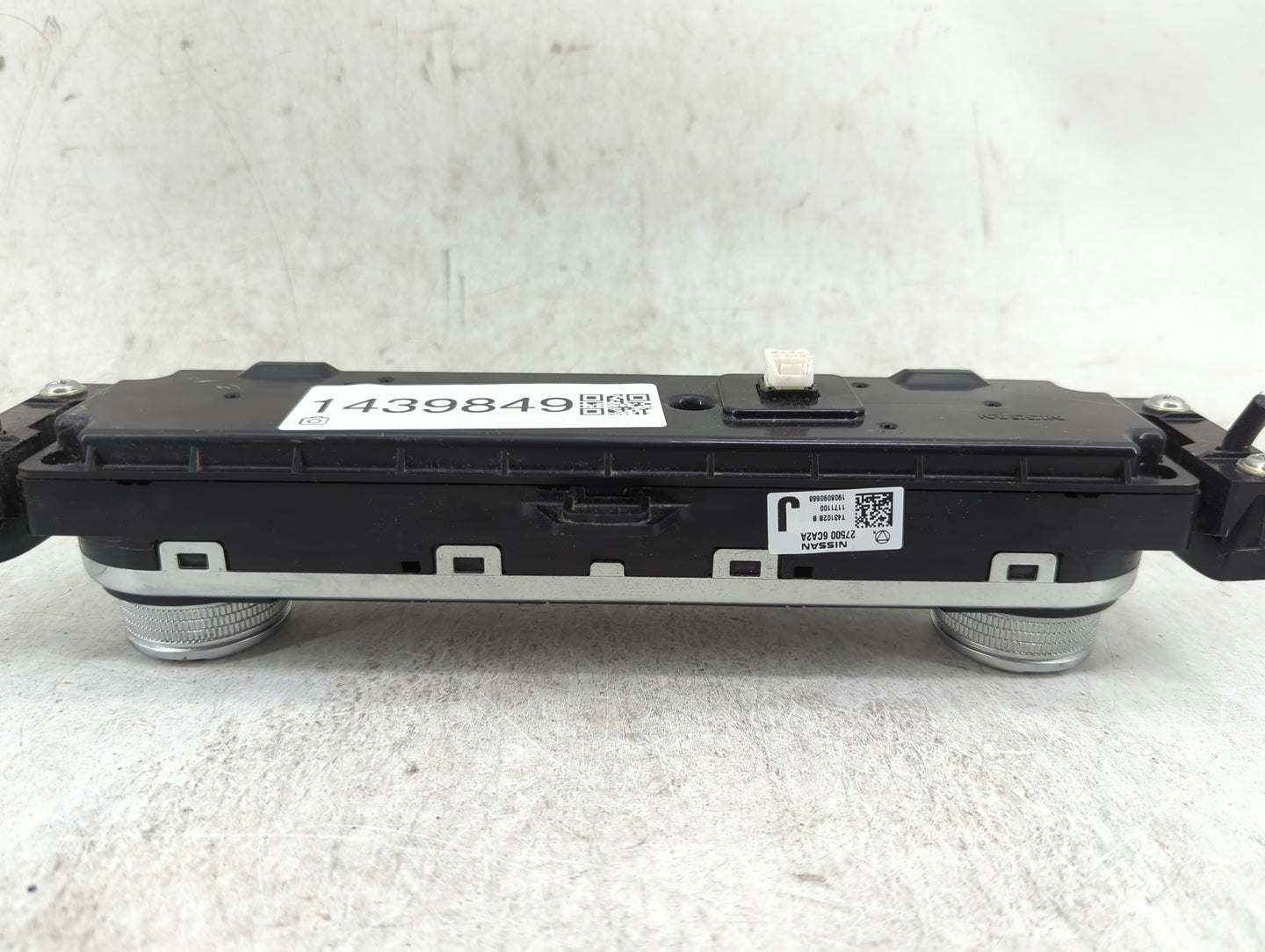 2019-2022 Nissan Altima Climate Control Module Temperature AC/Heater Replacement P/N:27500 6CA2A Fits Fits 2019 2020 2021 20