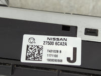 2019-2022 Nissan Altima Climate Control Module Temperature AC/Heater Replacement P/N:27500 6CA2A Fits Fits 2019 2020 2021 20