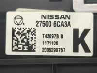 2019-2022 Nissan Altima Climate Control Module Temperature AC/Heater Replacement P/N:27500 6CA3A T43097B Fits OEM Used Auto 
