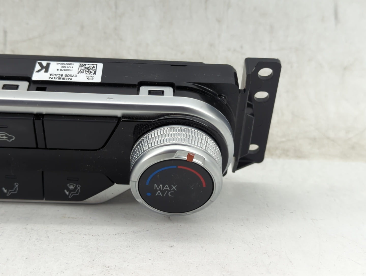 2019-2022 Nissan Altima Climate Control Module Temperature AC/Heater Replacement P/N:27500 6CA3A Fits Fits 2019 2020 2021 20
