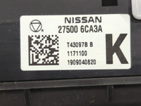 2019-2022 Nissan Altima Climate Control Module Temperature AC/Heater Replacement P/N:275006CA3A Fits Fits 2019 2020 2021 202