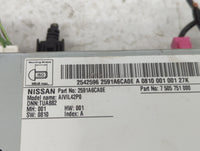 2020 Nissan Altima Radio AM FM Cd Player Receiver Replacement P/N:2591A6CA0E 7505751000, AIVIL42P0, TUA882 Fits OEM Used Aut