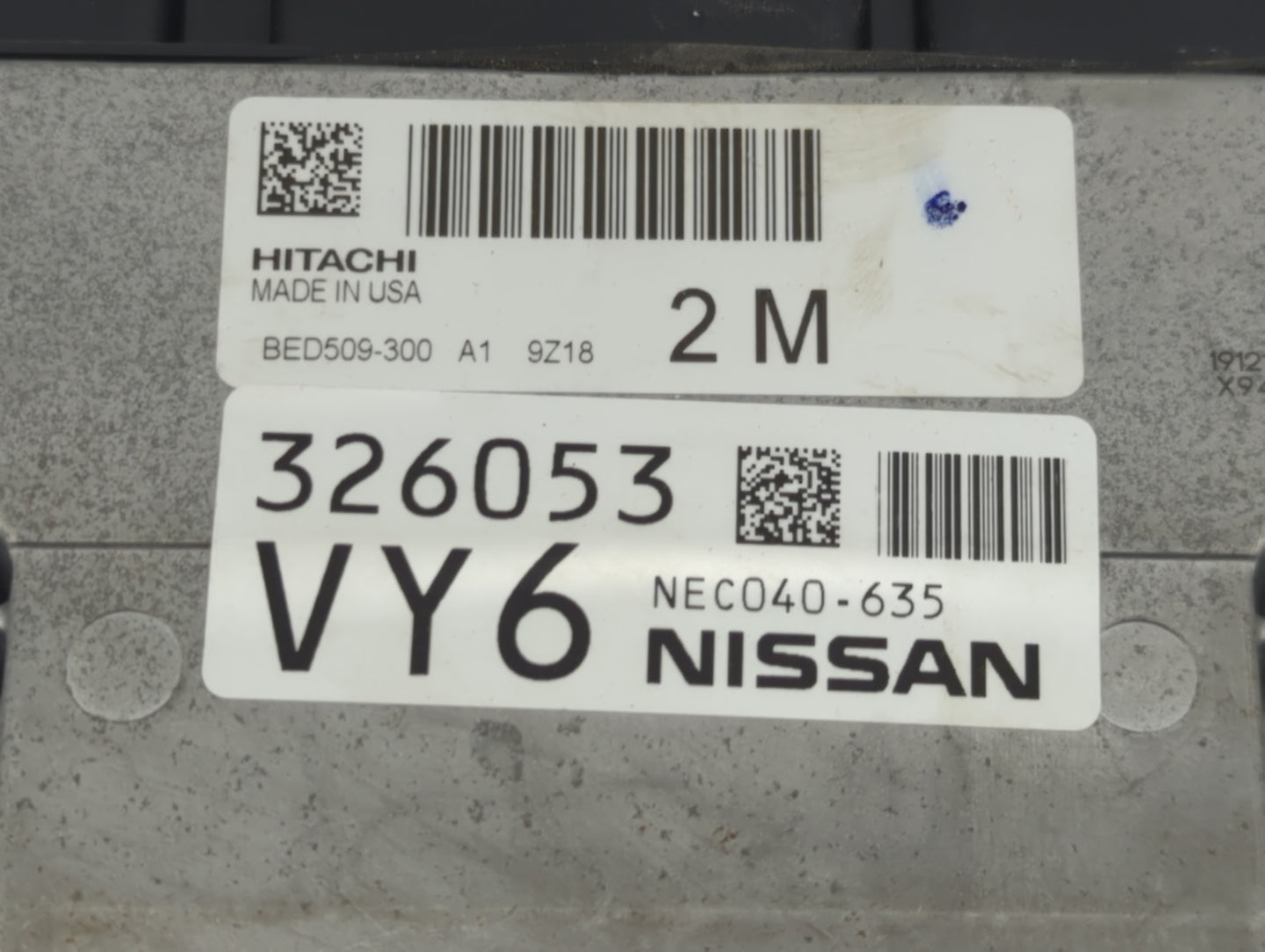 2019-2022 Nissan Altima PCM Engine Control Computer ECU ECM PCU OEM P/N:BED509-300 NEC040-635 Fits Fits 2019 2020 2021 2022 
