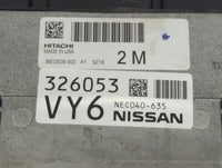 2019-2022 Nissan Altima PCM Engine Control Computer ECU ECM PCU OEM P/N:BED509-300 NEC040-635 Fits Fits 2019 2020 2021 2022 