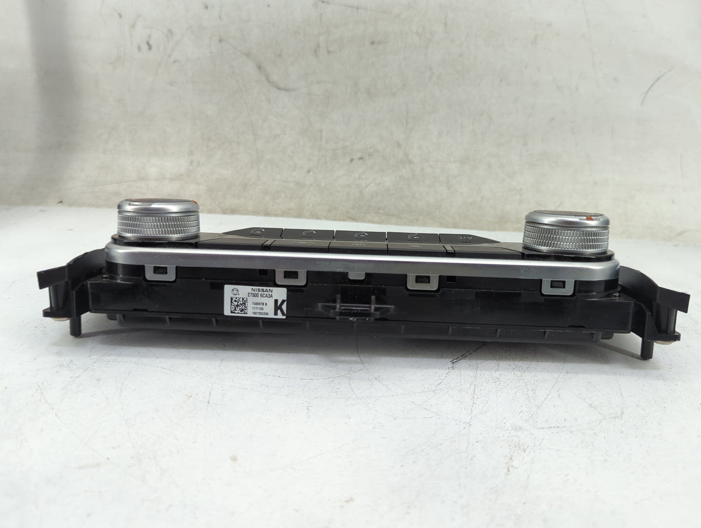 2019-2022 Nissan Altima Climate Control Module Temperature AC/Heater Replacement P/N:27500 6CA3A Fits Fits 2019 2020 2021 20
