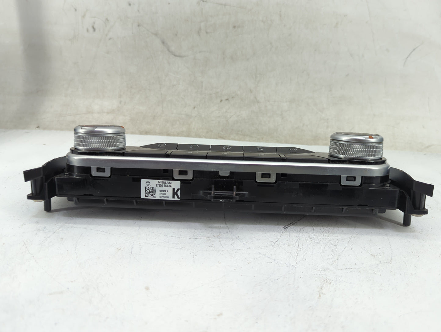 2019-2022 Nissan Altima Climate Control Module Temperature AC/Heater Replacement P/N:27500 6CA3A Fits Fits 2019 2020 2021 20