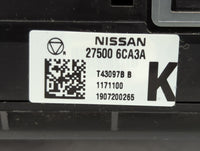 2019-2022 Nissan Altima Climate Control Module Temperature AC/Heater Replacement P/N:27500 6CA3A Fits Fits 2019 2020 2021 20