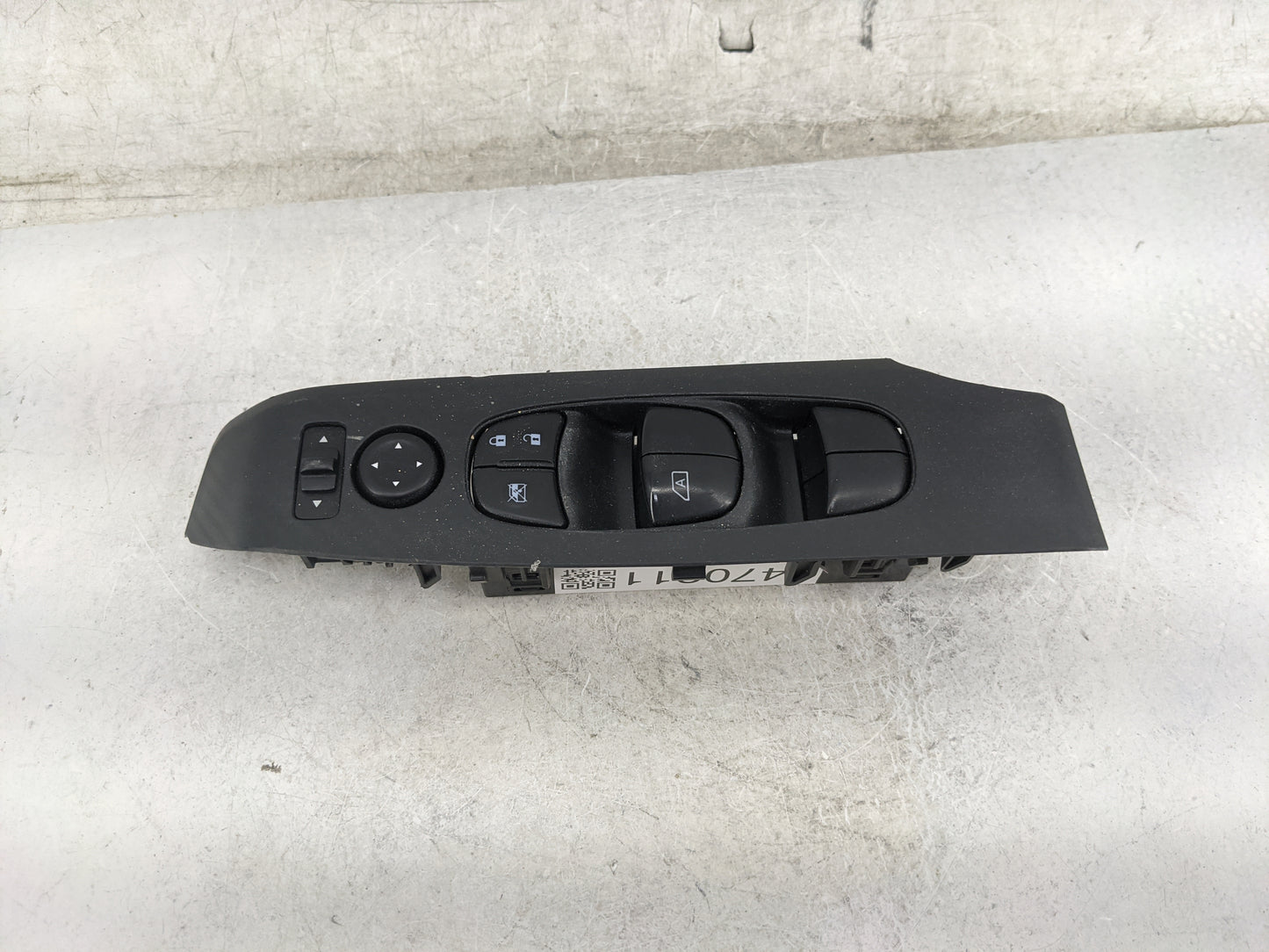 2019-2022 Nissan Altima Master Power Window Switch Replacement Driver Side Left P/N:25401 6CA0A 25570 5RA0A Fits OEM Used Au