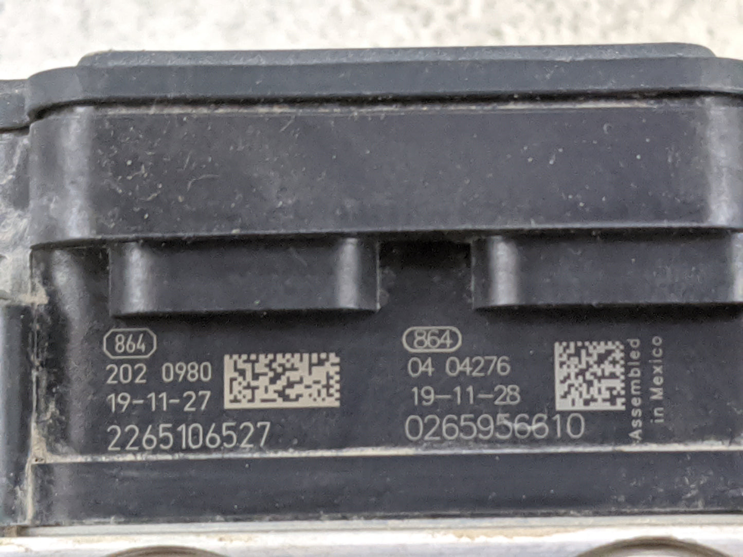 2019-2020 Nissan Altima ABS Pump Control Module Replacement P/N:0265956610 2265106527, 0265297858 Fits Fits 2019 2020 OEM Us