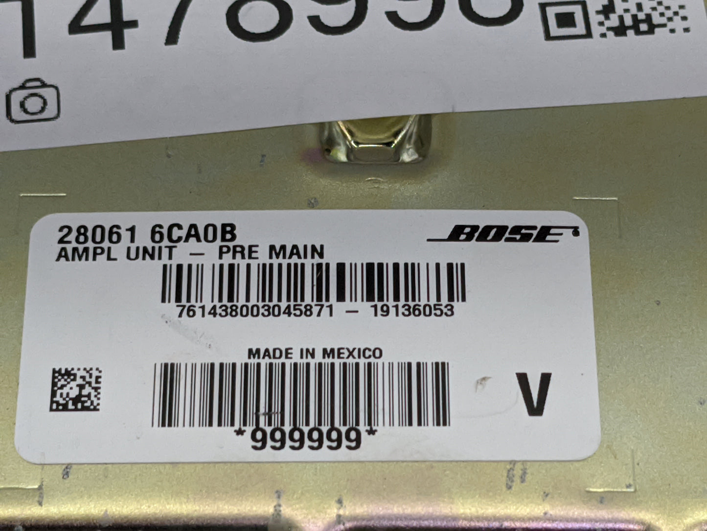 2019-2022 Nissan Altima Radio Speaker Amplifier 28061 6ca0b - Oemusedautoparts1.com