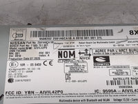 2020 Nissan Altima Radio AM FM Cd Player Receiver Replacement P/N:2591A6CA1B 7505751001, AIVIL42P0, YBN-AIVIL42P0 Fits OEM U