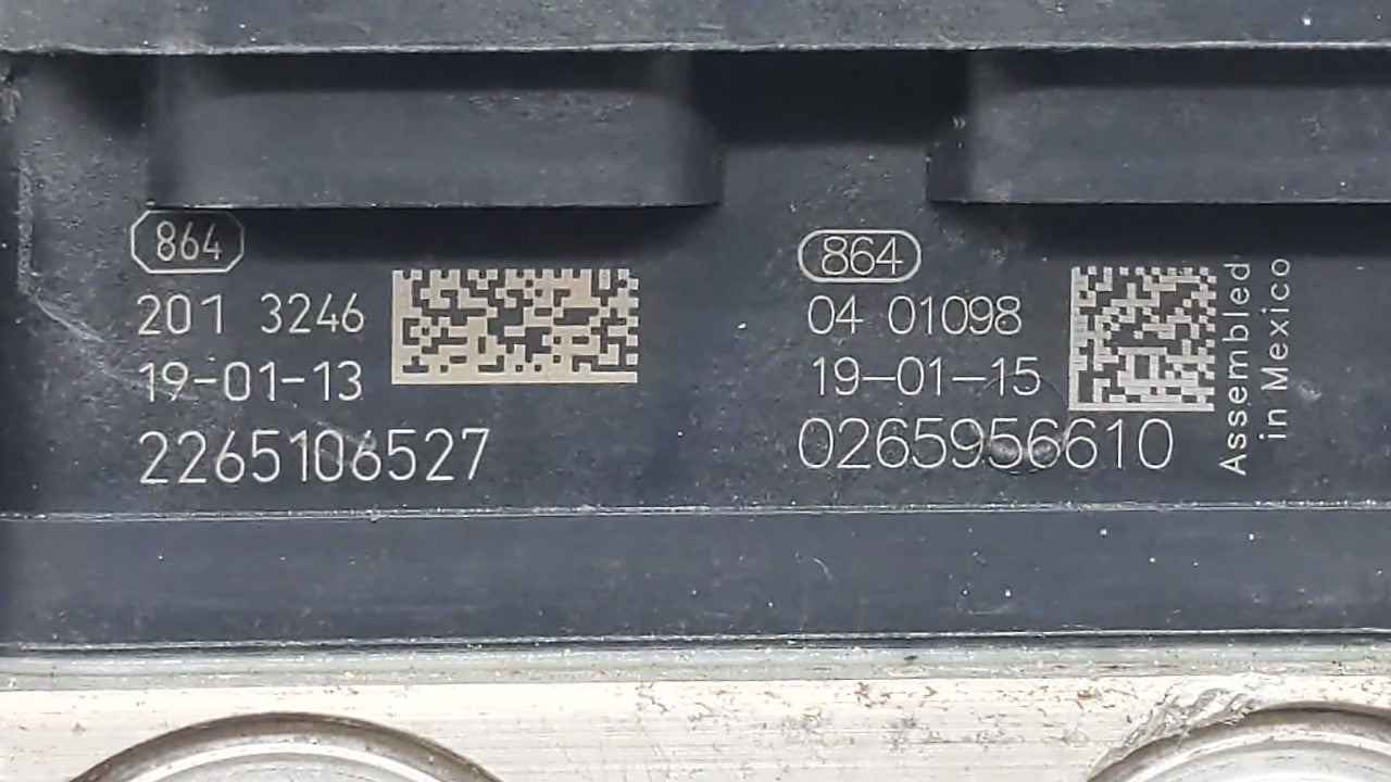 2019 Nissan Altima ABS Pump Control Module Replacement P/N:47660-6CD0A 47660 6CC0A Fits OEM Used Auto Parts - Oemusedautopar