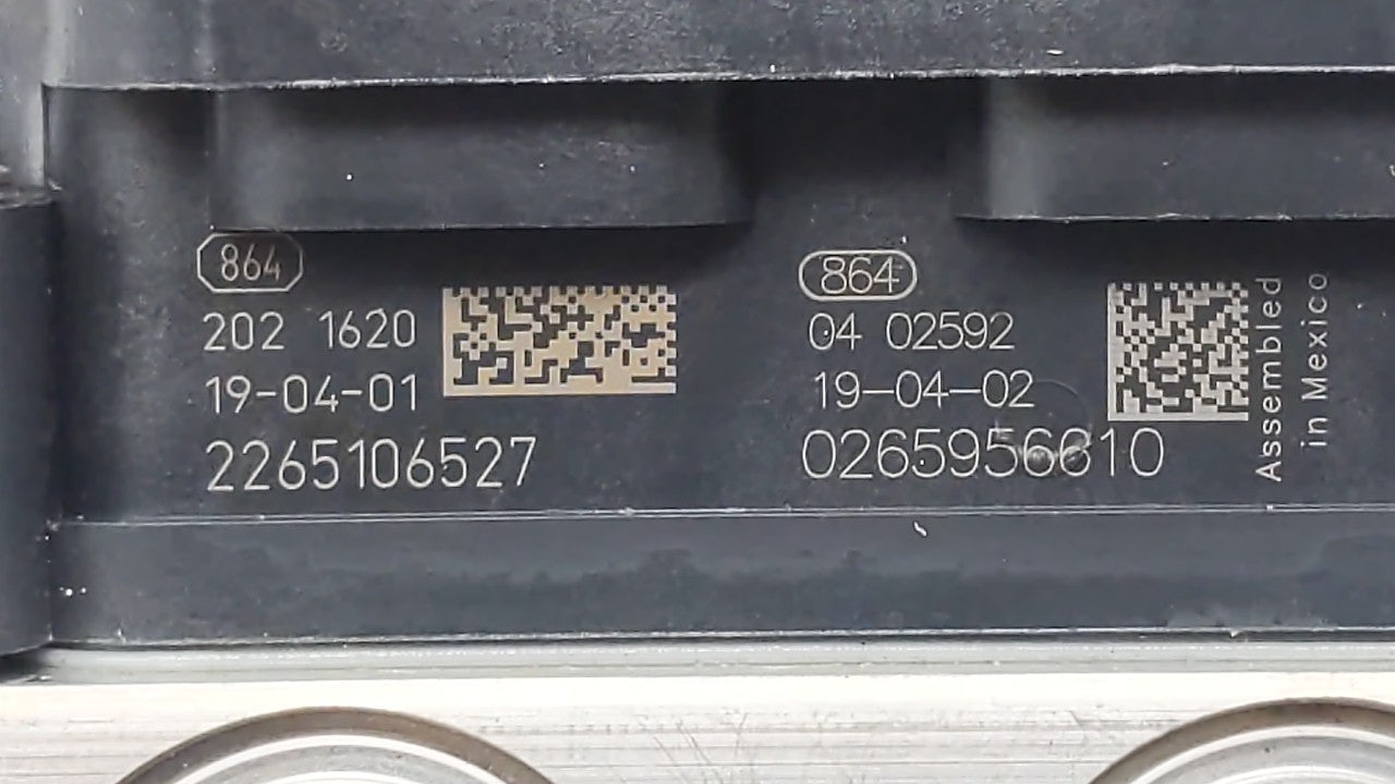 2019 Nissan Altima ABS Pump Control Module Replacement P/N:47660-6CD0A 47660-6CC0A Fits OEM Used Auto Parts - Oemusedautopar