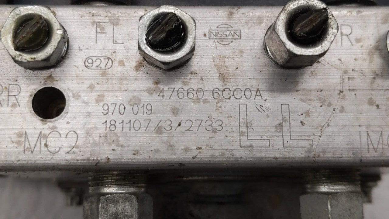 2019 Nissan Altima ABS Pump Control Module Replacement P/N:47660-6CD0A 47660-6CC0A Fits OEM Used Auto Parts - Oemusedautopar