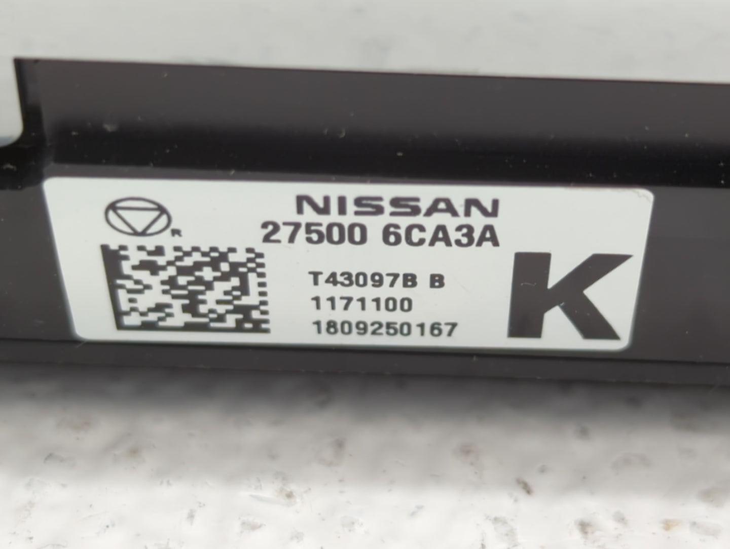 2019-2022 Nissan Altima Climate Control Module Temperature AC/Heater Replacement P/N:27500 6CA3A Fits Fits 2019 2020 2021 20