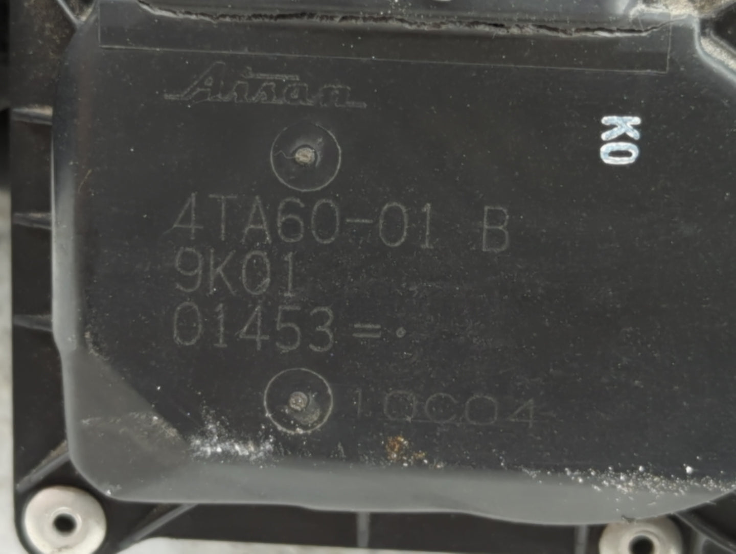 2019 Nissan Altima Throttle Body P/N:4TA60-01 B 4TA60-01 Fits OEM Used Auto Parts - Oemusedautoparts1.com