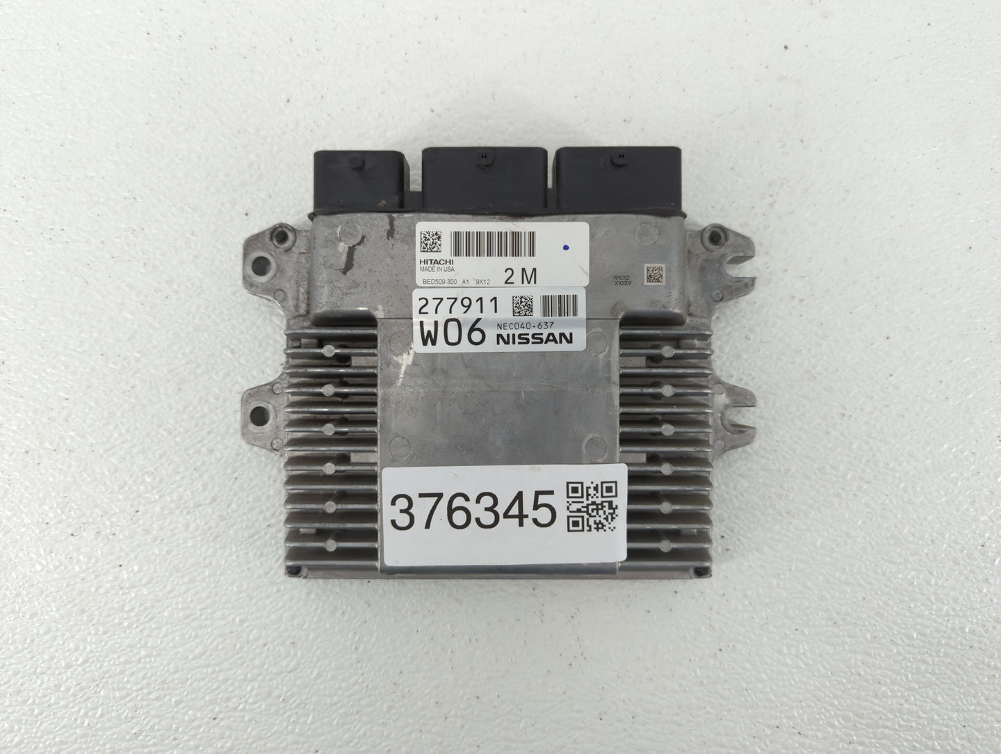 2019 Nissan Altima PCM Engine Control Computer ECU ECM PCU OEM P/N:NEC040-635 NEC039-657, NEC041-059, NEC041-037, NEC050-691