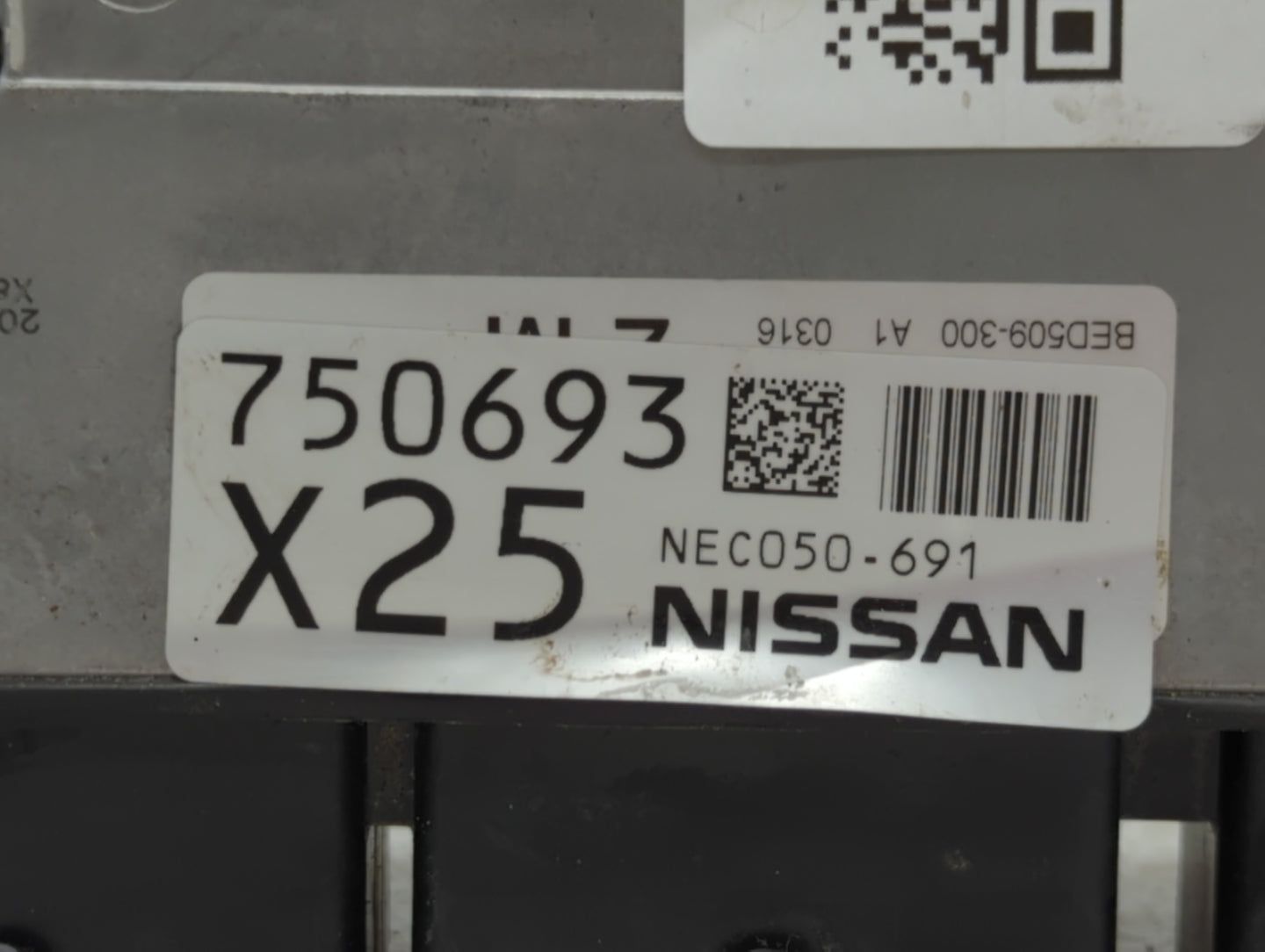 2019 Nissan Altima PCM Engine Control Computer ECU ECM PCU OEM P/N:NEC040-635 NEC039-657, NEC041-059, NEC041-037, NEC050-691
