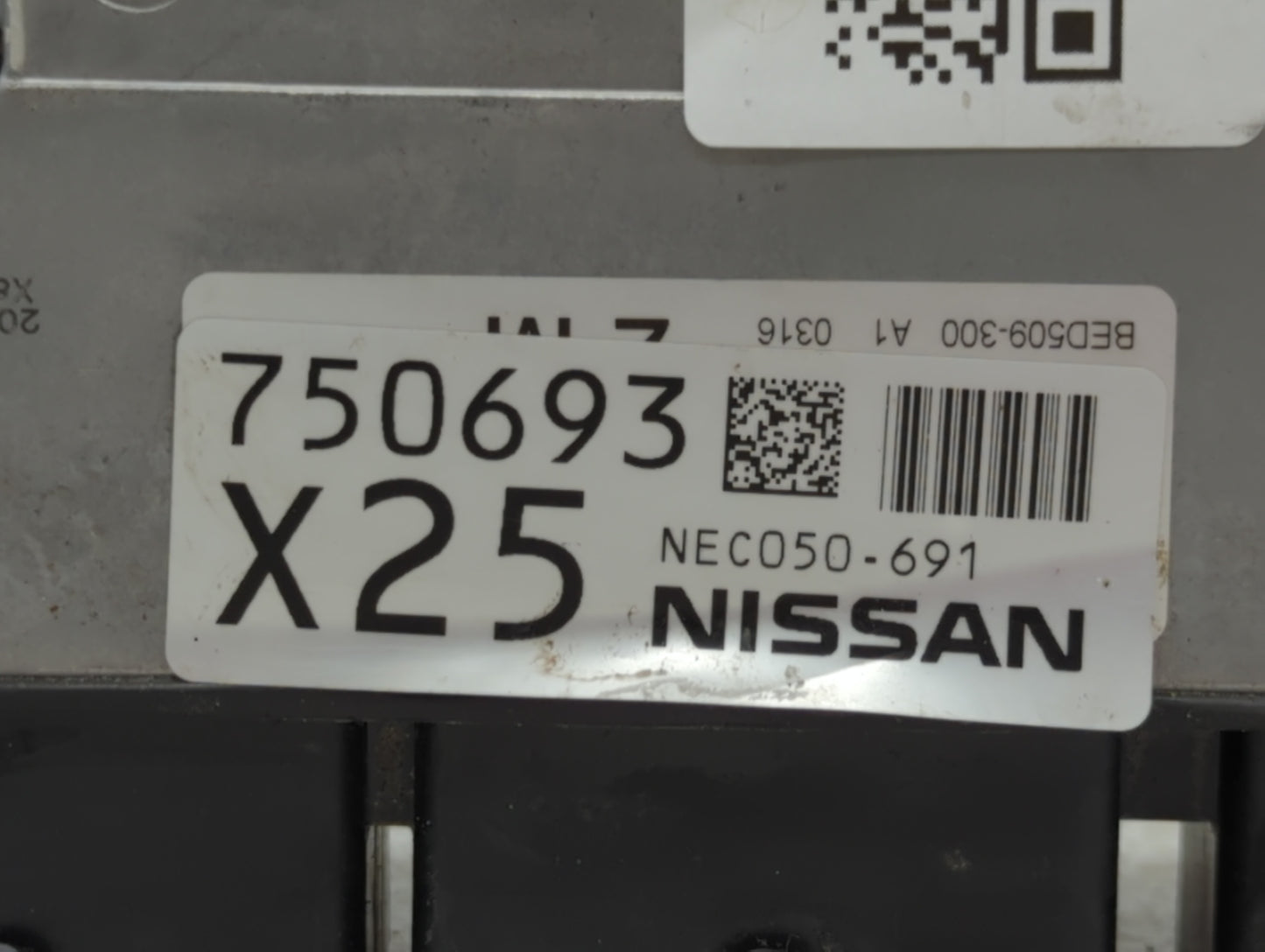 2019 Nissan Altima PCM Engine Control Computer ECU ECM PCU OEM P/N:NEC040-635 NEC039-657, NEC041-059, NEC041-037, NEC050-691